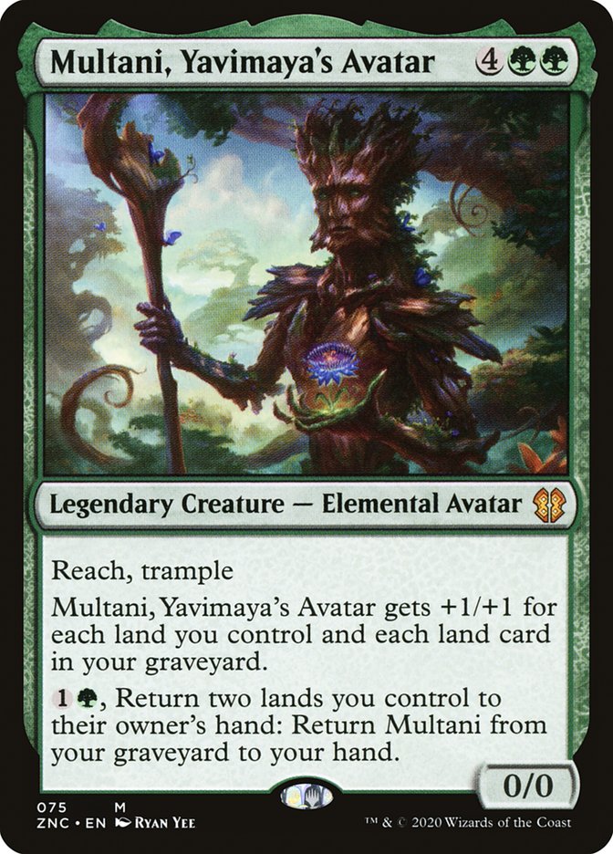 Multani, Yavimaya's Avatar [Zendikar Rising Commander] | Play N Trade Winnipeg