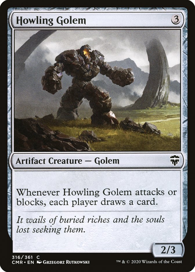 Howling Golem [Commander Legends] | Play N Trade Winnipeg