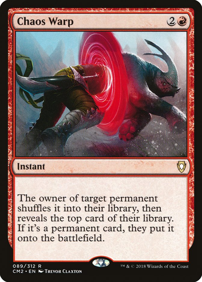 Chaos Warp [Commander Anthology Volume II] | Play N Trade Winnipeg