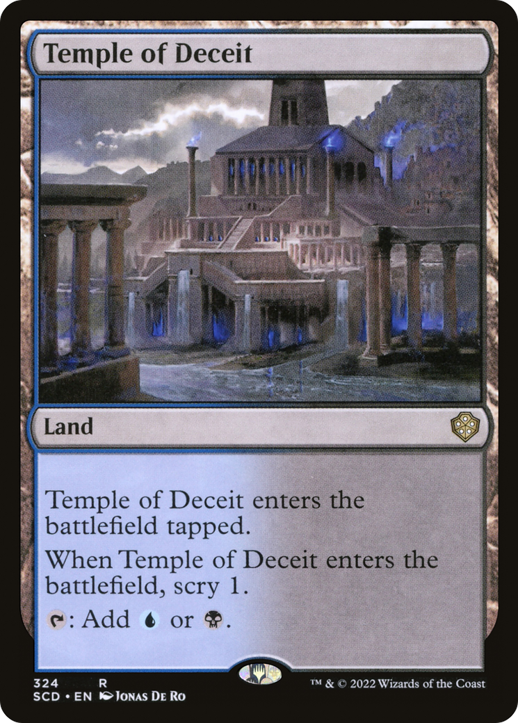 Temple of Deceit [Starter Commander Decks] | Play N Trade Winnipeg