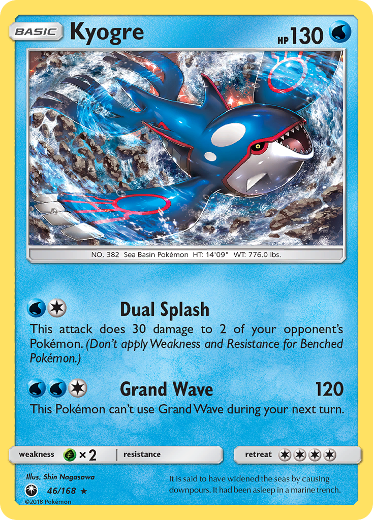 Kyogre (46/168) [Sun & Moon: Celestial Storm] | Play N Trade Winnipeg