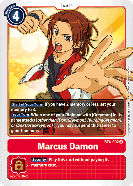 Marcus Damon [BT4-092] [Great Legend] | Play N Trade Winnipeg