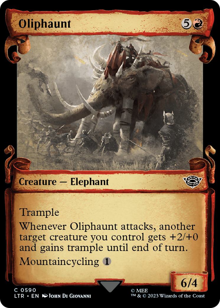 Oliphaunt [The Lord of the Rings: Tales of Middle-Earth Showcase Scrolls] | Play N Trade Winnipeg