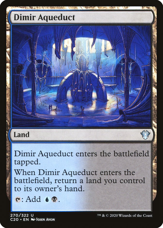 Dimir Aqueduct [Commander 2020] | Play N Trade Winnipeg