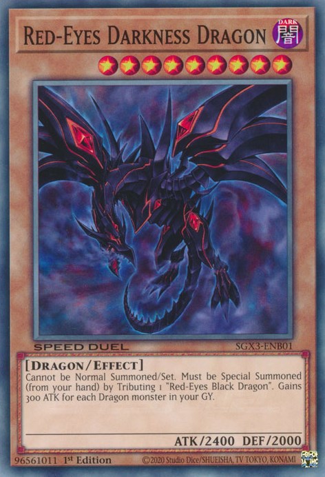 Red-Eyes Darkness Dragon [SGX3-ENB01] Common | Play N Trade Winnipeg