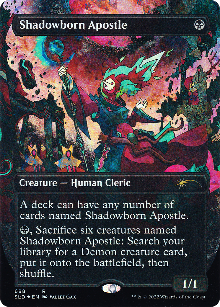 Shadowborn Apostle (688) (Borderless) [Secret Lair Drop Promos] | Play N Trade Winnipeg