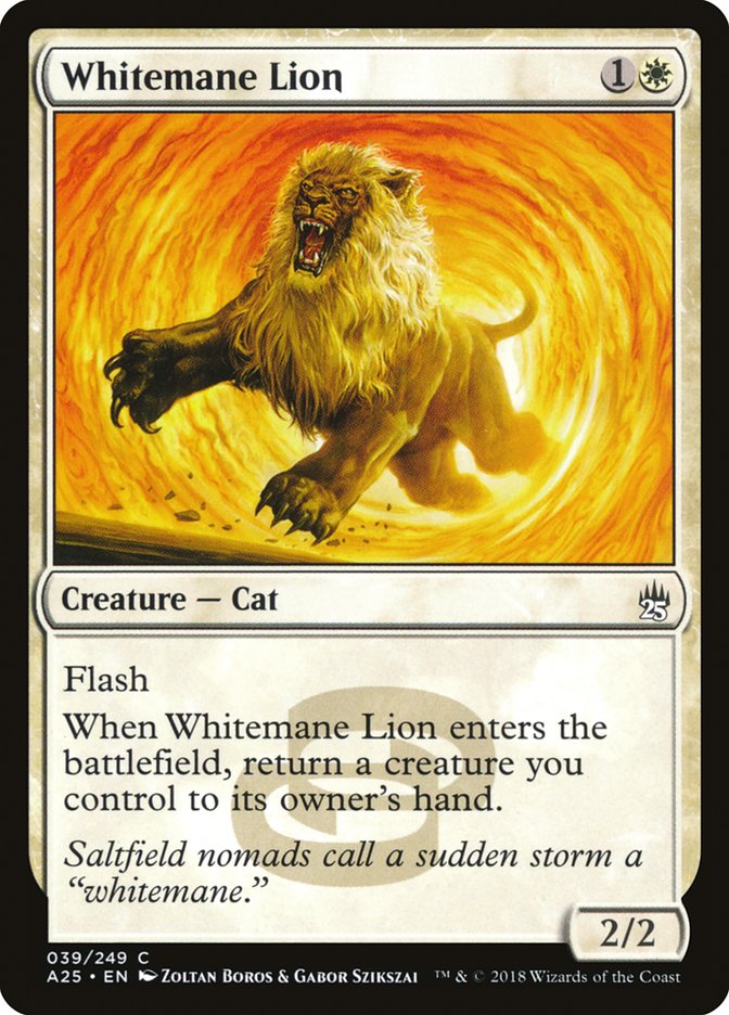 Whitemane Lion [Masters 25] | Play N Trade Winnipeg