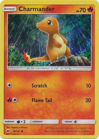 Charmander (18/147) (Premium Collection Promo) [Sun & Moon: Burning Shadows] | Play N Trade Winnipeg