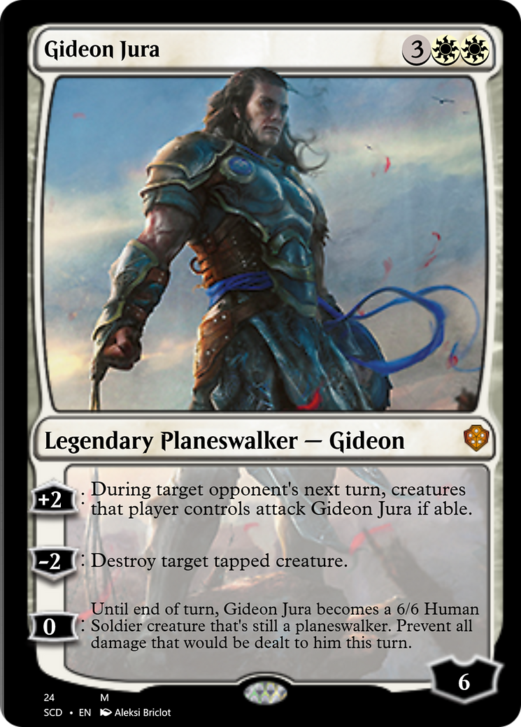 Gideon Jura [Starter Commander Decks] | Play N Trade Winnipeg