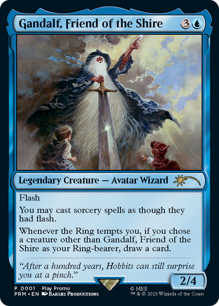 Gandalf, Friend of the Shire [Wizards Play Network 2023] | Play N Trade Winnipeg