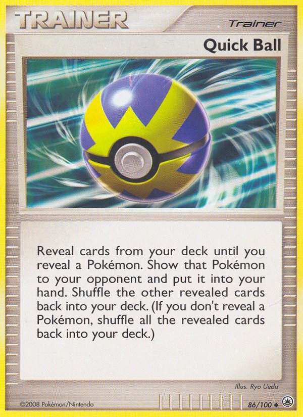 Quick Ball (86/100) [Diamond & Pearl: Majestic Dawn] | Play N Trade Winnipeg