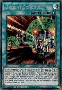 Urgent Schedule [LDS2-EN125] Secret Rare | Play N Trade Winnipeg