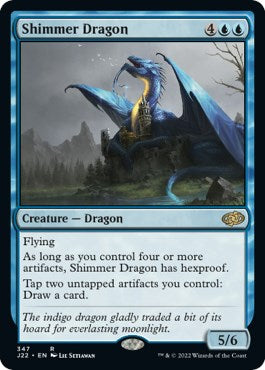 Shimmer Dragon [Jumpstart 2022] | Play N Trade Winnipeg
