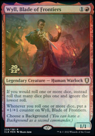 Wyll, Blade of Frontiers [Commander Legends: Battle for Baldur's Gate Prerelease Promos] | Play N Trade Winnipeg