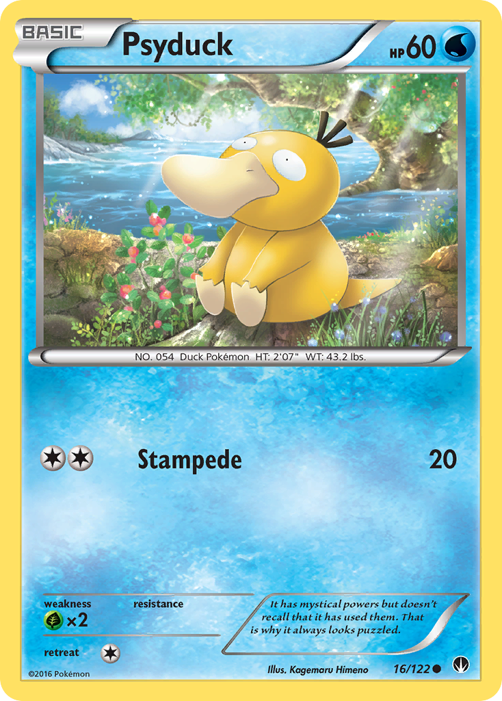 Psyduck (16/122) [XY: BREAKpoint] | Play N Trade Winnipeg