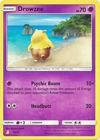 Drowzee (22/30) [Sun & Moon: Trainer Kit - Alolan Raichu] | Play N Trade Winnipeg