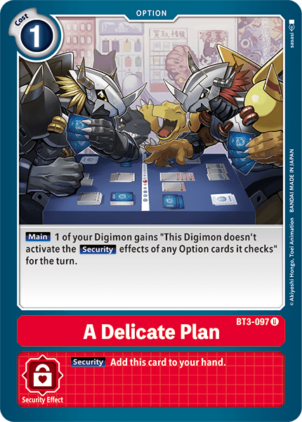 A Delicate Plan [BT3-097] [Release Special Booster Ver.1.5] | Play N Trade Winnipeg