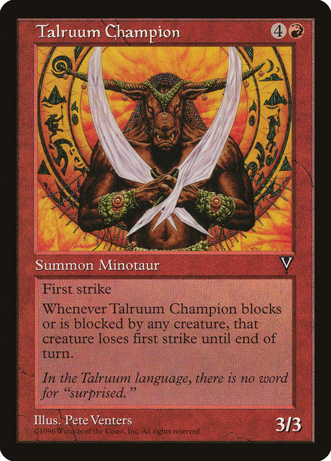 Talruum Champion [Visions] | Play N Trade Winnipeg