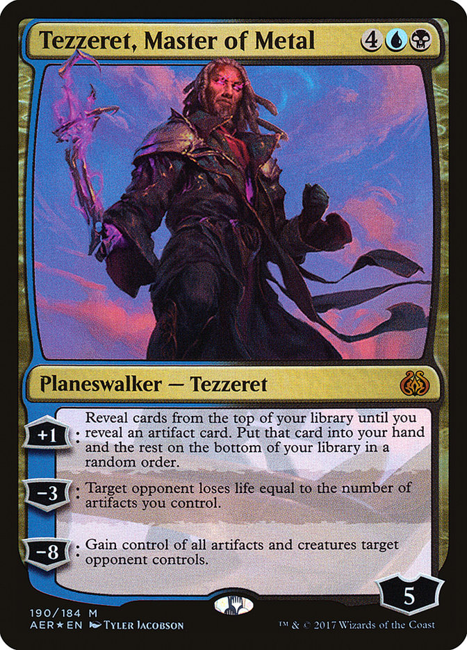 Tezzeret, Master of Metal [Aether Revolt] | Play N Trade Winnipeg