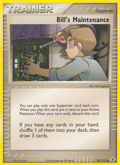 Bill's Maintenance (87/112) [EX: FireRed & LeafGreen] | Play N Trade Winnipeg