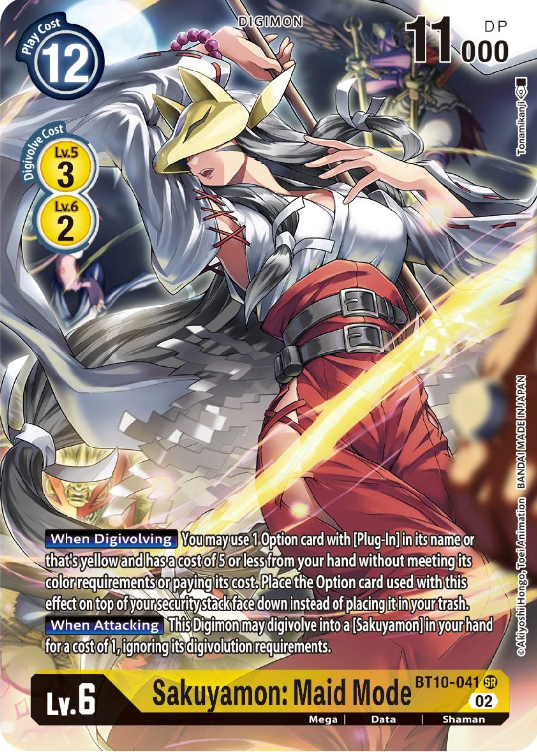 Sakuyamon: Maid Mode [BT10-041] (Alternate Art) [Xros Encounter] | Play N Trade Winnipeg