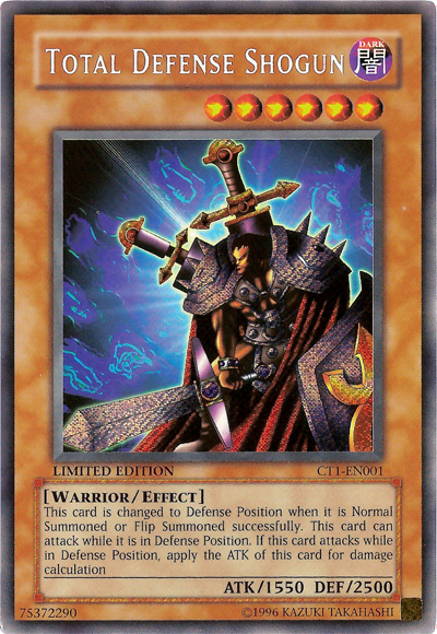 Total Defense Shogun [CT1-EN001] Secret Rare | Play N Trade Winnipeg