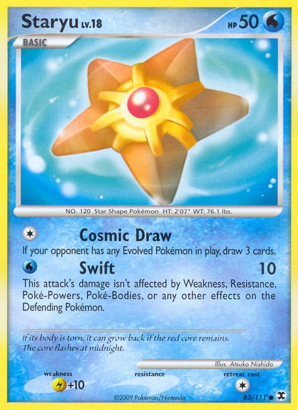 Staryu (83/111) [Platinum: Rising Rivals] | Play N Trade Winnipeg