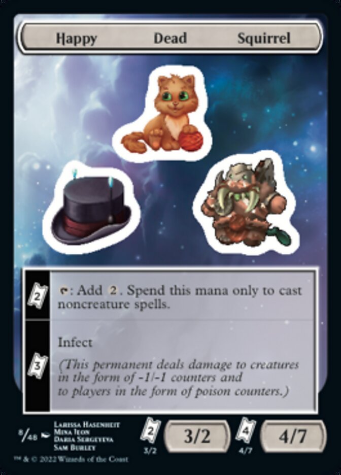 Happy Dead Squirrel [Unfinity Stickers] | Play N Trade Winnipeg