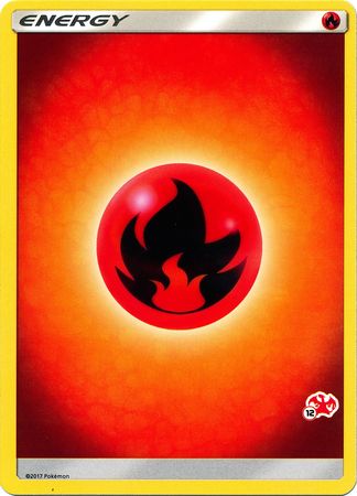 Fire Energy (Charizard Stamp #12) [Battle Academy 2020] | Play N Trade Winnipeg