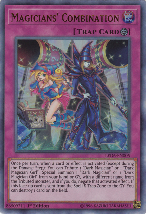 Magicians' Combination [LED6-EN005] Ultra Rare | Play N Trade Winnipeg