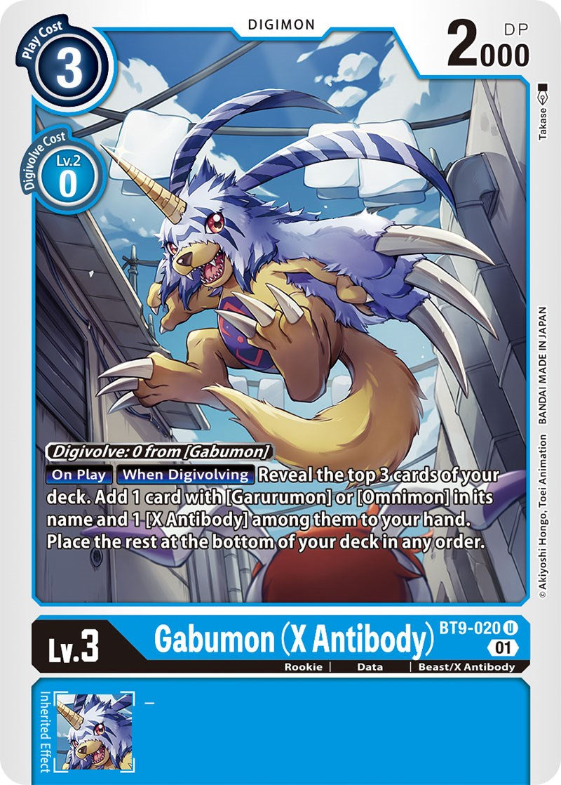 Gabumon (X Antibody) [BT9-020] [X Record] | Play N Trade Winnipeg