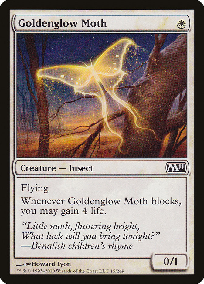 Goldenglow Moth [Magic 2011] | Play N Trade Winnipeg