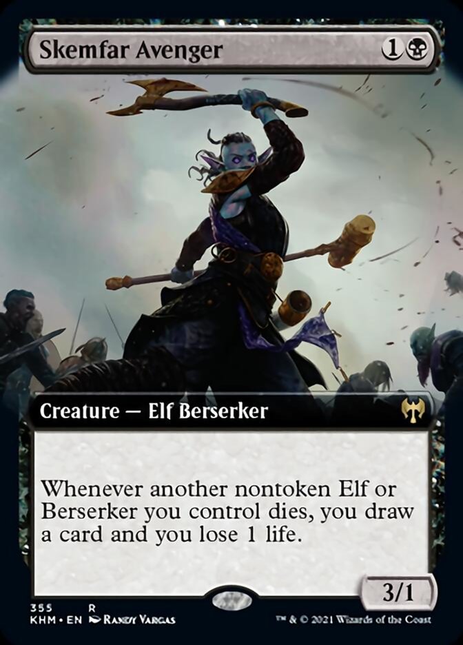 Skemfar Avenger (Extended Art) [Kaldheim] | Play N Trade Winnipeg