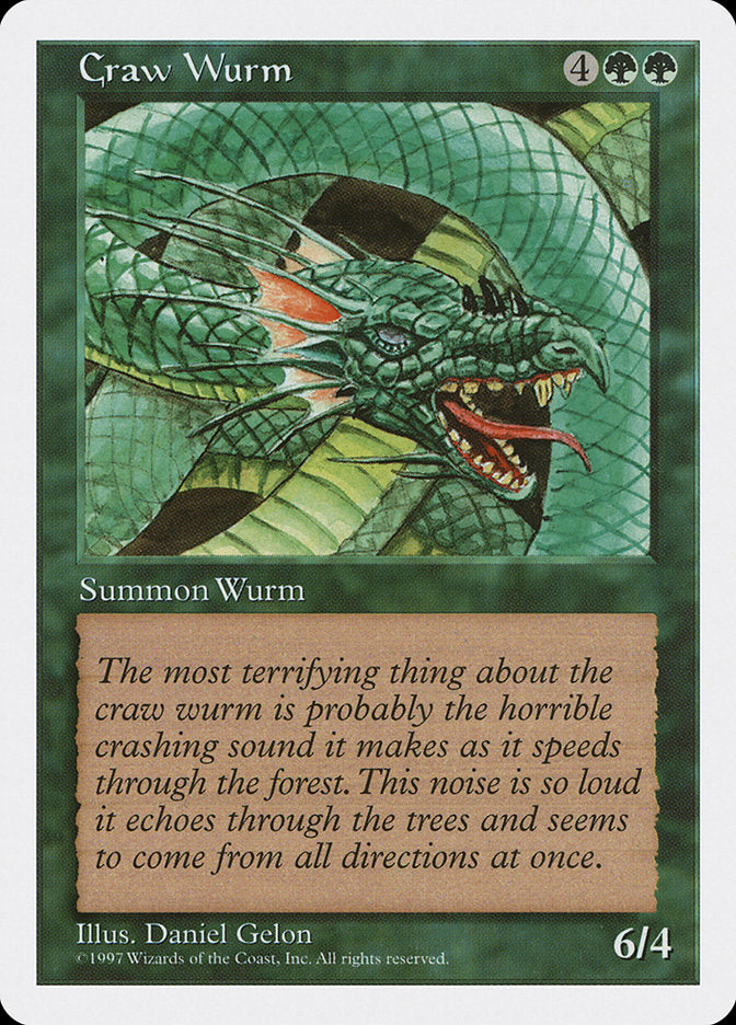 Craw Wurm [Fifth Edition] | Play N Trade Winnipeg