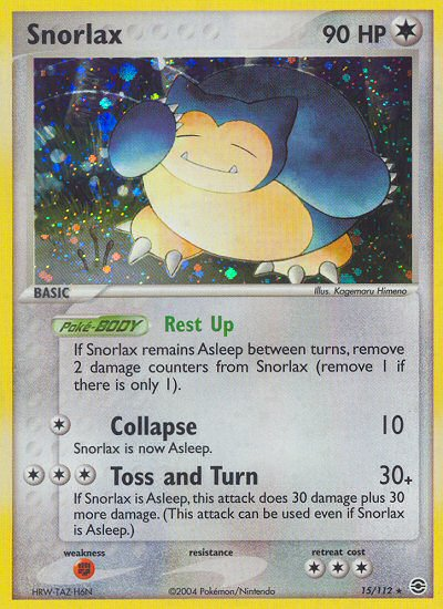 Snorlax (15/112) [EX: FireRed & LeafGreen] | Play N Trade Winnipeg