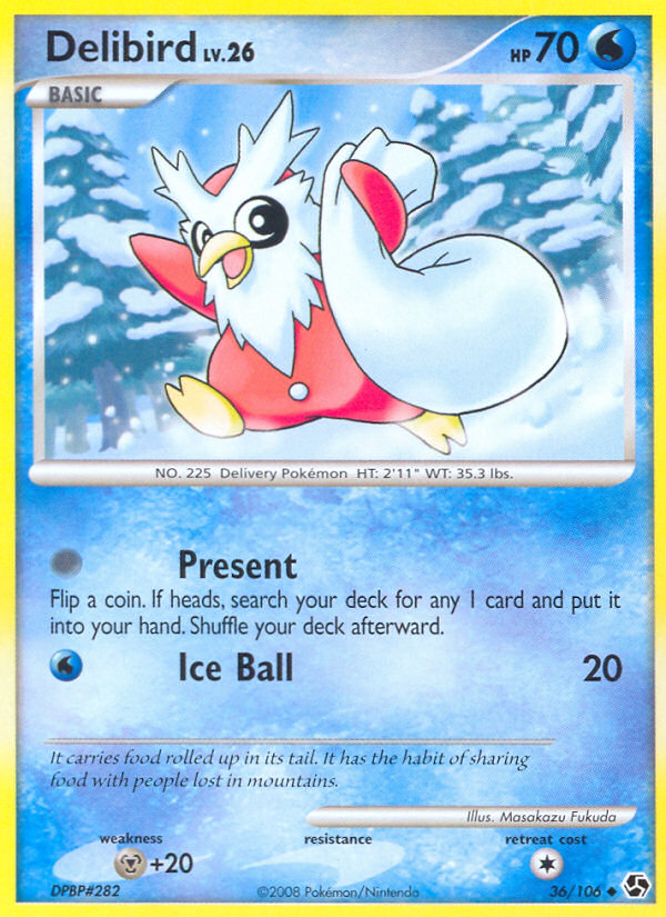 Delibird (36/106) [Diamond & Pearl: Great Encounters] | Play N Trade Winnipeg