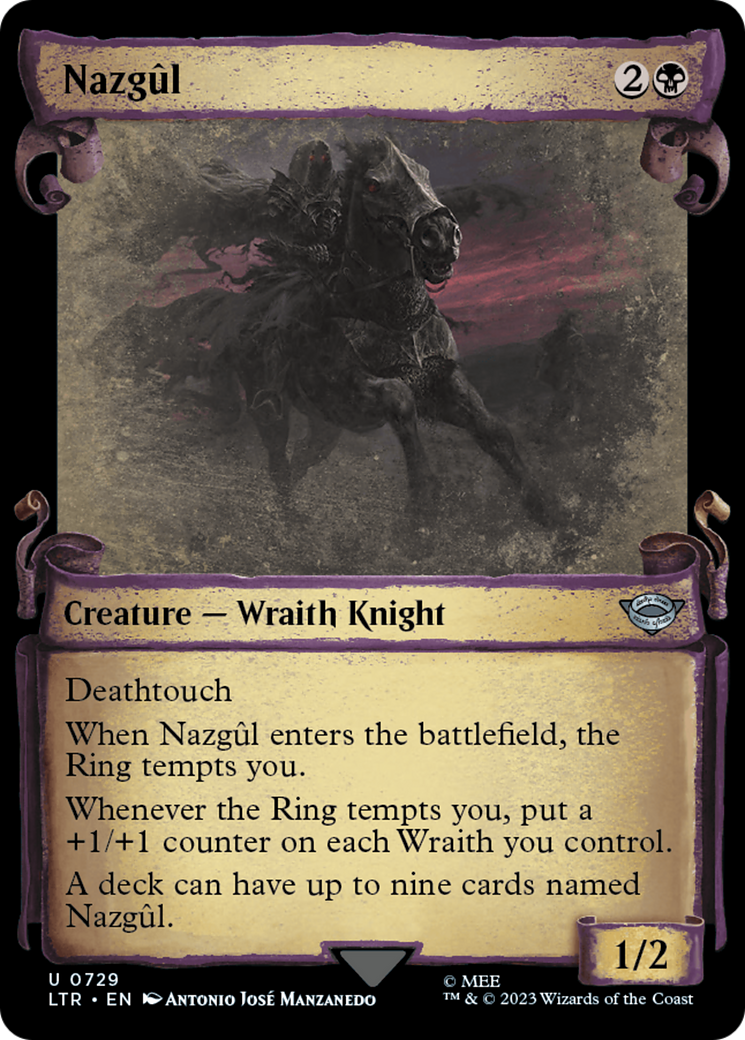 Nazgul (0729) [The Lord of the Rings: Tales of Middle-Earth Showcase Scrolls] | Play N Trade Winnipeg