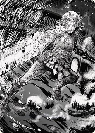 Nahiri, the Unforgiving 2 Art Card [Phyrexia: All Will Be One Art Series] | Play N Trade Winnipeg