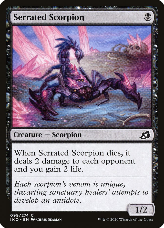 Serrated Scorpion [Ikoria: Lair of Behemoths] | Play N Trade Winnipeg