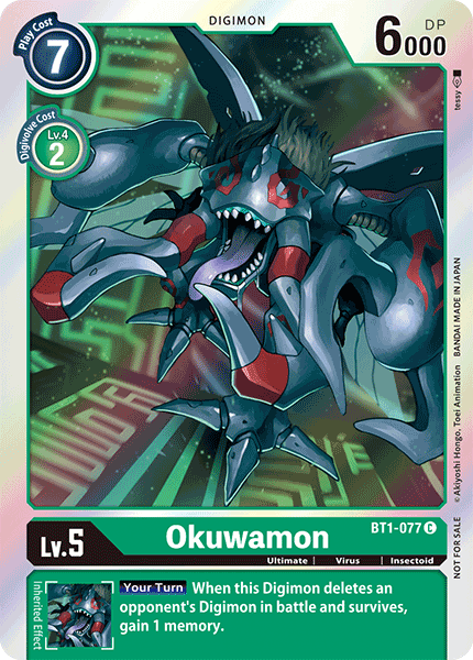 Okuwamon [BT1-077] (Event Pack) [Release Special Booster Ver.1.0 Promos] | Play N Trade Winnipeg