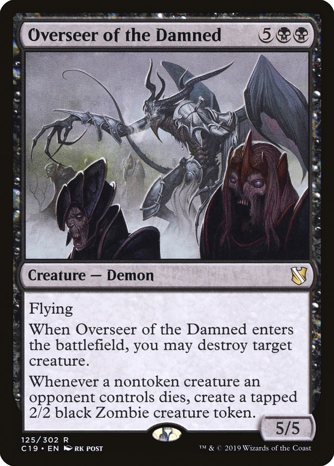 Overseer of the Damned [Commander 2019] | Play N Trade Winnipeg