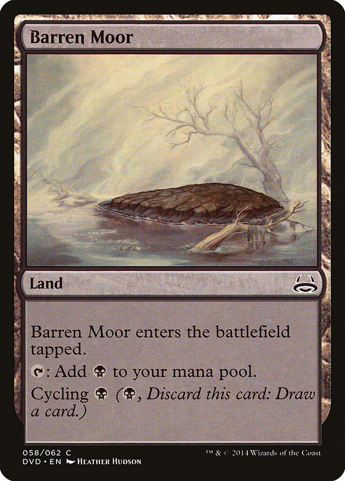 Barren Moor (Divine vs. Demonic) [Duel Decks Anthology] | Play N Trade Winnipeg