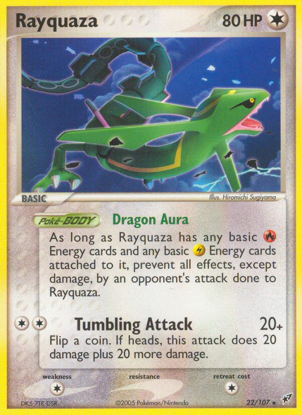 Rayquaza (22/107) [EX: Deoxys] | Play N Trade Winnipeg