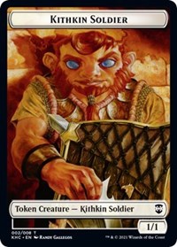 Kithkin Soldier // Pegasus Double-sided Token [Kaldheim Commander Tokens] | Play N Trade Winnipeg