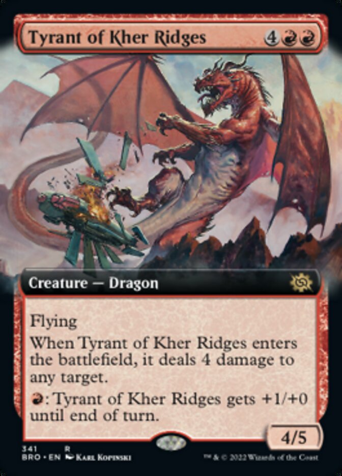 Tyrant of Kher Ridges (Extended Art) [The Brothers' War] | Play N Trade Winnipeg