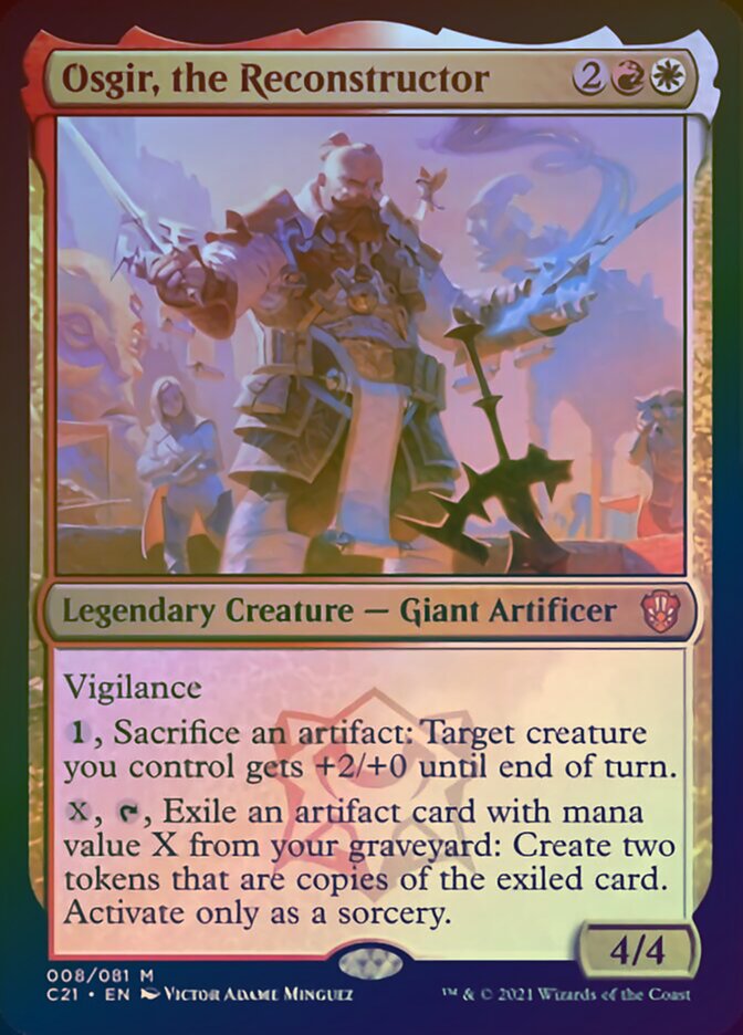 Osgir, the Reconstructor (Display Commander) [Commander 2021] | Play N Trade Winnipeg