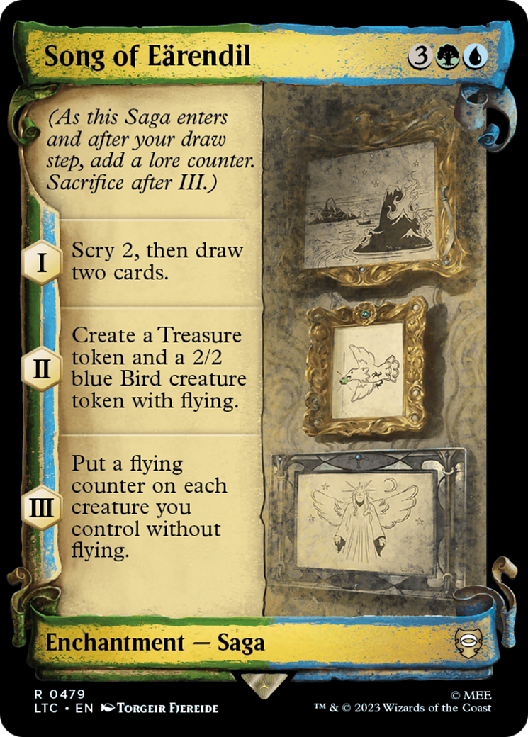 Song of Earendil [The Lord of the Rings: Tales of Middle-Earth Commander Showcase Scrolls] | Play N Trade Winnipeg
