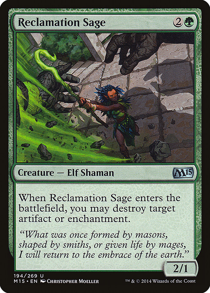 Reclamation Sage [Magic 2015] | Play N Trade Winnipeg