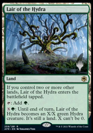 Lair of the Hydra (Promo Pack) [Dungeons & Dragons: Adventures in the Forgotten Realms Promos] | Play N Trade Winnipeg