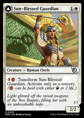 Sun-Blessed Guardian // Furnace-Blessed Conqueror [March of the Machine] | Play N Trade Winnipeg